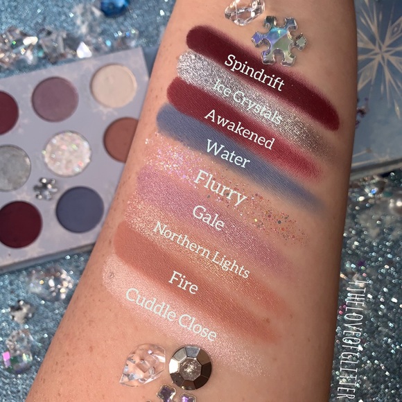 ColourPop NEW Frozen 2 Disney Elsa Eyeshadow Palette Discontinued - Picture 6 of 6